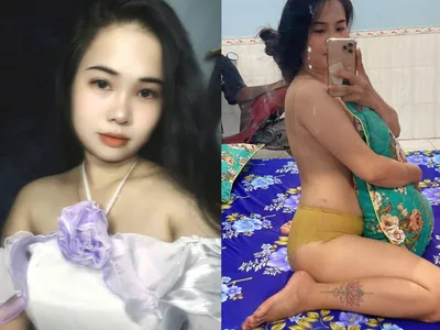 Bà xã dâm cằm điện thoại tự quay ông chồng nện mình